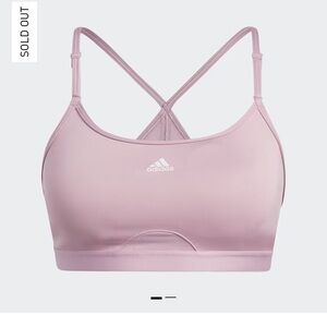 Adidas Women's Lavender Sports Bra-A56